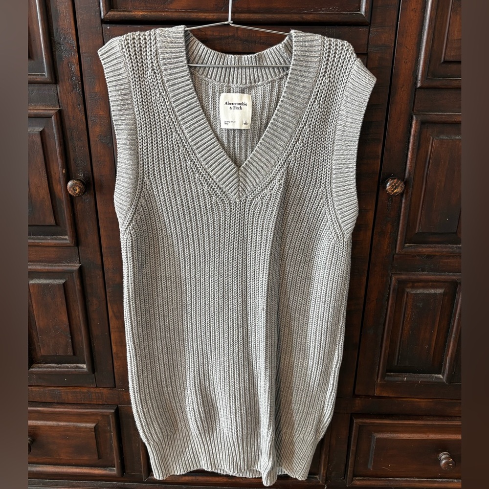 Abercrombie Gray Sweater Dress